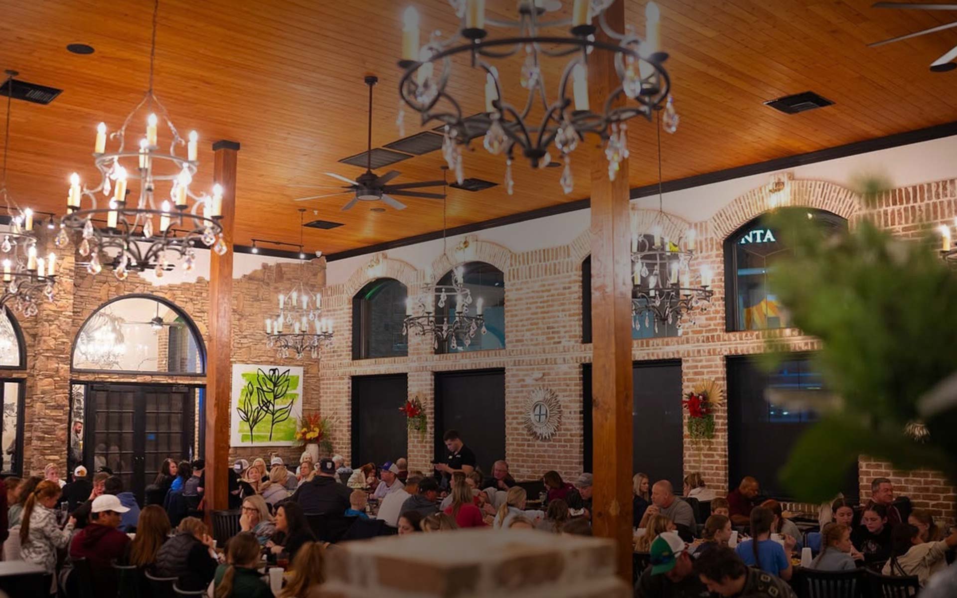 Maria Mia Tex-Mex Cantina is the Best Mexican Restaurant in College Station dining room.